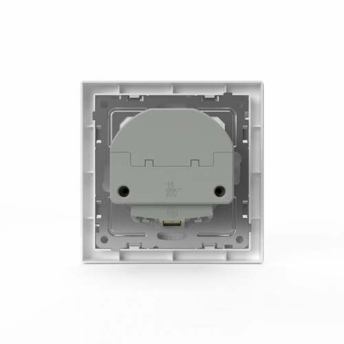 Розетка 1-м СП Pixel IP20 с заземл. с 2-мя заряд. устр. USB тип A+A механизм бел. TOKOV ELECTRIC TKE-PX-R1U2A-C01 TKE-PX-R1U2A-C01