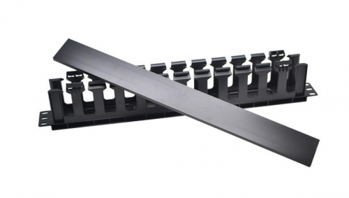 Органайзер кабельный 19дюйм 1U с крышкой TOKOV ELECTRIC TKE-CM-1U-PC TKE-CM-1U-PC