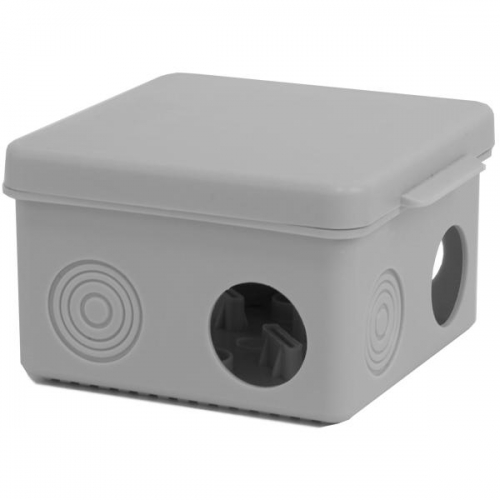 Коробка распределительная ОП 80х80х50мм 7 каб. вводов IP54 сер. TOKOV ELECTRIC TKE-KR-80-80-50-C06 TKE-KR-80-80-50-C06