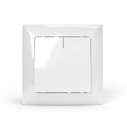 Выключатель 1-кл. СП AVA 10А IP20 с индикатором в сборе бел. TOKOV LIGHT TKL-AV-V1IF-C01 TKL-AV-V1IF-C01