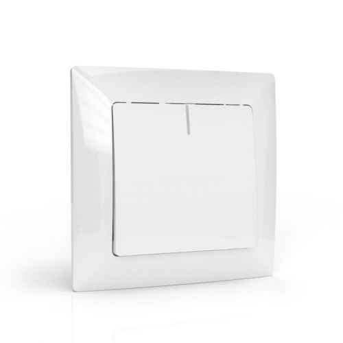 Выключатель 1-кл. СП AVA 10А IP20 с индикатором в сборе бел. TOKOV LIGHT TKL-AV-V1IF-C01 TKL-AV-V1IF-C01