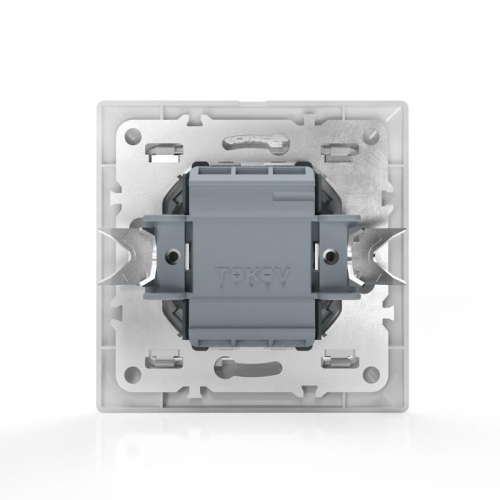 Переключатель проходной 2-кл. СП AVA 10А IP20 в сборе бел. TOKOV LIGHTTKL-AV-P2F-C01 TKL-AV-P2F-C01