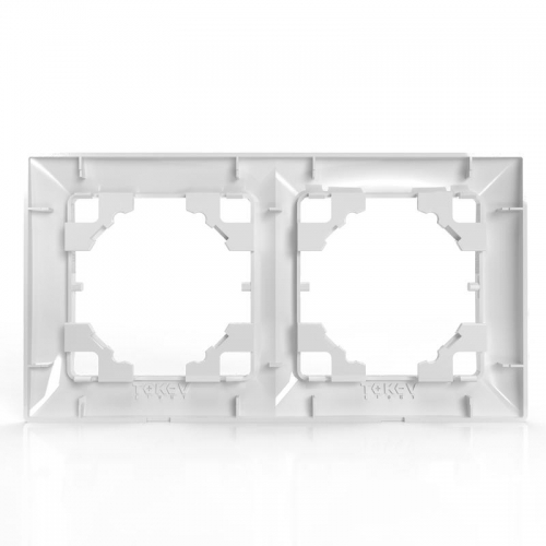 Рамка 2-м AVA бел. TOKOV LIGHT TKL-AV-RM2-C01 TKL-AV-RM2-C01