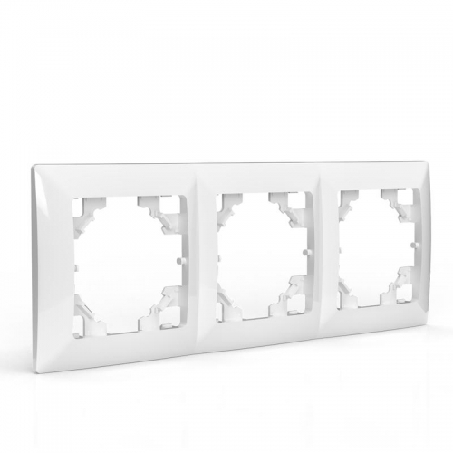 Рамка 3-м AVA бел. TOKOV LIGHT TKL-AV-RM3-C01 TKL-AV-RM3-C01