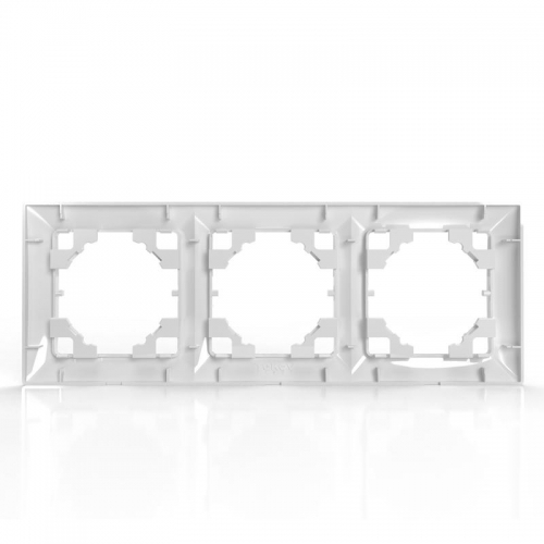 Рамка 3-м AVA бел. TOKOV LIGHT TKL-AV-RM3-C01 TKL-AV-RM3-C01