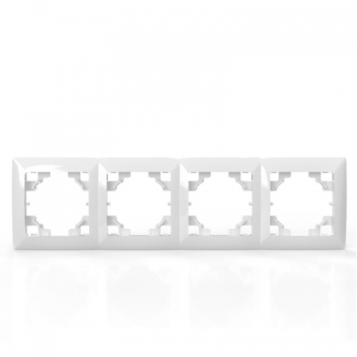Рамка 4-м AVA бел. TOKOV LIGHT TKL-AV-RM4-C01 TKL-AV-RM4-C01