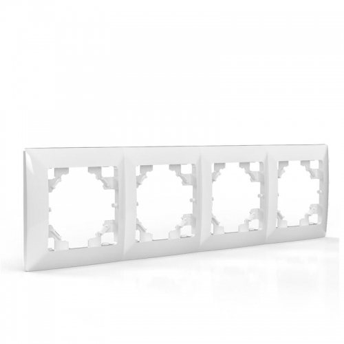 Рамка 4-м AVA бел. TOKOV LIGHT TKL-AV-RM4-C01 TKL-AV-RM4-C01