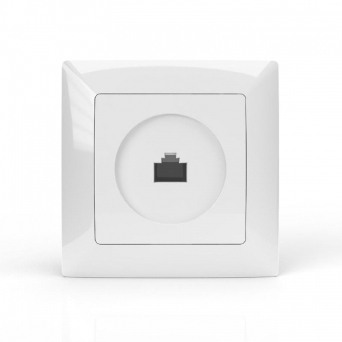 Розетка компьютерная 1-м СП AVA в сборе бел. TOKOV LIGHT TKL-AV-RC1-C01 TKL-AV-RC1-C01