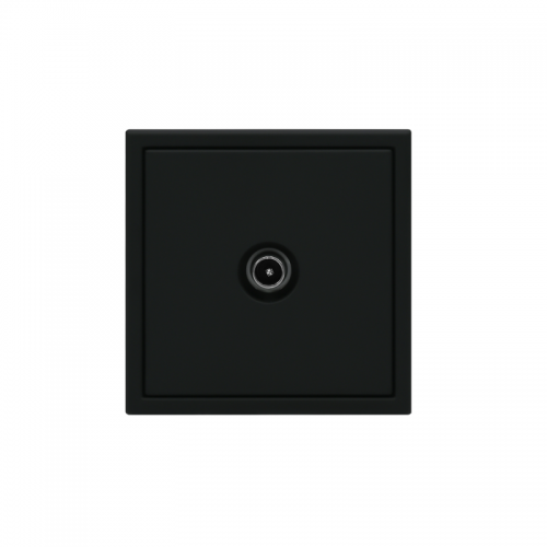 Розетка телевизионная оконечная TV ArtGallery 1дБ механизм карбон SE GAL001091 GAL001091