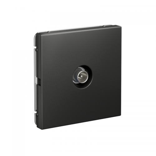 Розетка телевизионная оконечная TV ArtGallery 1дБ механизм базальт SE GAL001491 GAL001491