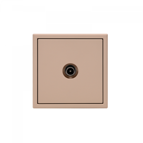 Розетка телевизионная оконечная TV ArtGallery 1дБ механизм песочн. SE GAL001291 GAL001291