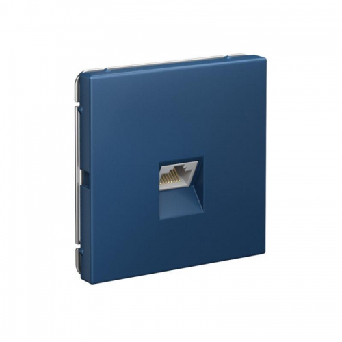 Розетка компьютерная ArtGallery RJ45 кат.6A механизм аквамарин SE GAL001186 GAL001186