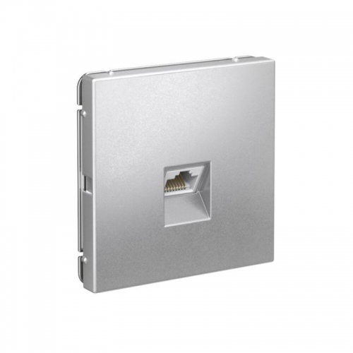Розетка компьютерная ArtGallery RJ45 кат.6A механизм алюм. SE GAL000386 GAL000386