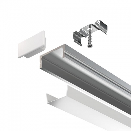 Профиль алюминиевый накладной 15х6 Maytoni ALM001S-2M ALM001S-2M