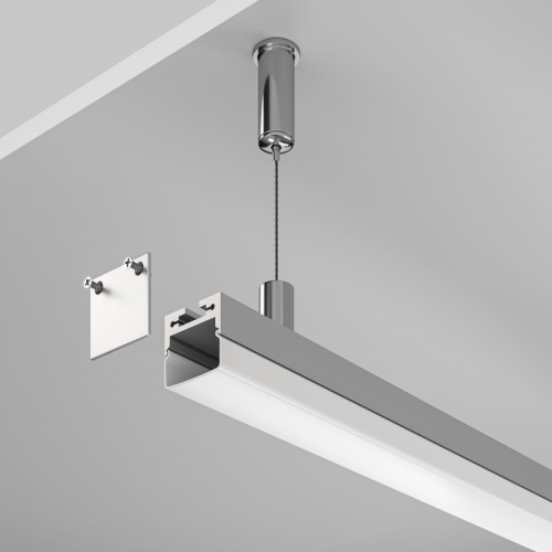 Профиль алюминиевый накладной-подвесной 20х20 Maytoni ALM-2020B-S-2M ALM-2020B-S-2M