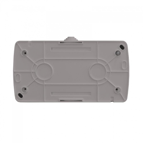 Розетка 2-м ОП Клио 16А IP44 с заземл. сер. UNIVersal К2231-Gr К2231-Gr