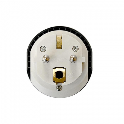 Переходник универсальный плоский с заземл. бел. 16А 250В UNIVersal 2229 2229