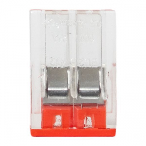 Клемма 2-х проводная 2х(0.5-2.5мм) для распред. коробки (с контактн. пастой 