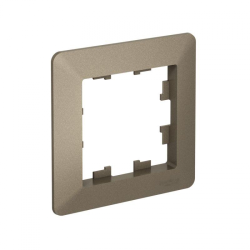 Рамка 1-м AtlasDesign Air шампань/дым. черн. SE ATN220501 ATN220501