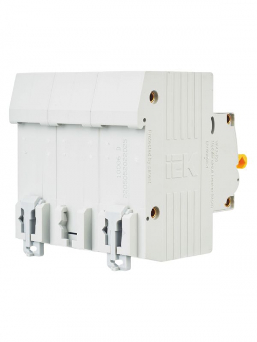 Выключатель автоматический модульный 3п D 25А 10кА ВА47-100 KARAT IEK MVA40-3-025-D MVA40-3-025-D