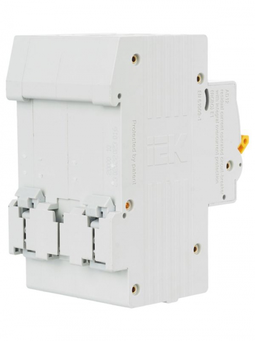 Выключатель автоматический дифференциального тока 2п C 16А 10мА тип AC 4.5кА АД-12 KARAT IEK MAD10-2-016-C-010 MAD10-2-016-C-010