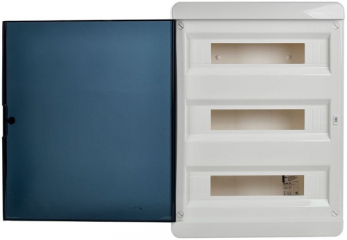 Корпус ЩРН-П-54 TEKFOR IP41 черн. прозр. дверь пластик. IEK TF5-KP12-N-54-41-K01-K03 TF5-KP12-N-54-41-K01-K03