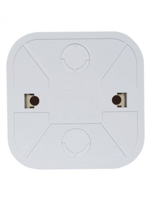 Выключатель 1-кл. ОП GLORY 10А ВС20-1-1-ХБ с индикацией бел. IEK EVH11-K01-10 EVH11-K01-10