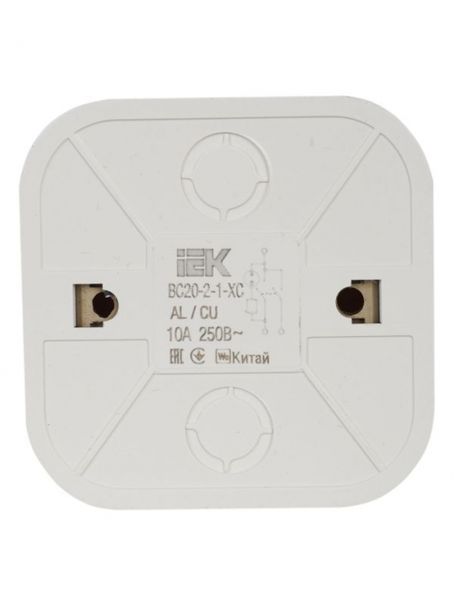 Выключатель 2-кл. ОП GLORY 10А ВС20-2-1-ХС с индикацией сосна IEK EVH21-K34-10 EVH21-K34-10