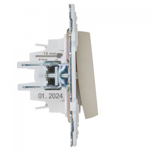 Выключатель 1-кл. SKANDY 10А SK-V01B беж. IEK SK-V10-0-10-K10 SK-V10-0-10-K10