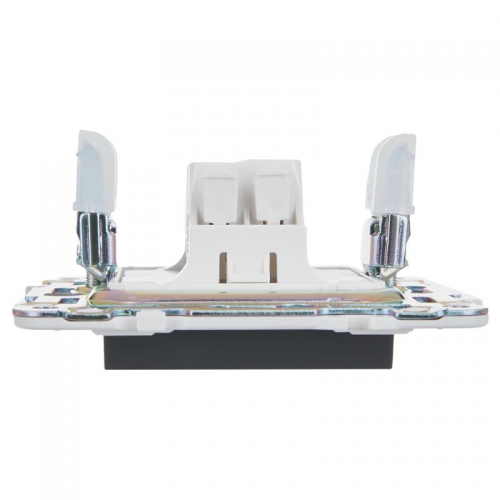 Выключатель проходной 1-кл. SKANDY 10А SK-V02G графит IEK SK-V12-0-10-K53 SK-V12-0-10-K53