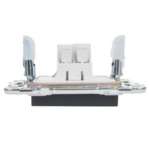 Выключатель проходной 1-кл. SKANDY 10А SK-V08G с индикацией графит IEK SK-V12-1-10-K53 SK-V12-1-10-K53