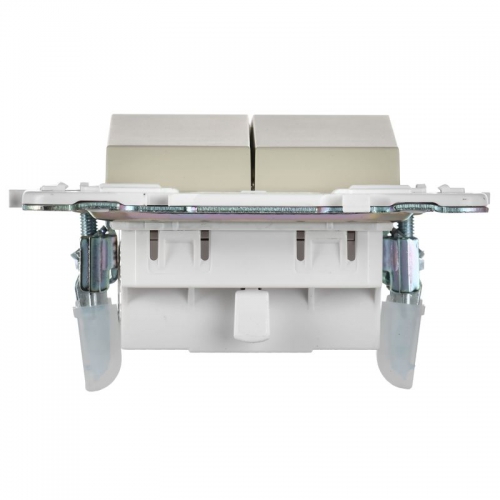 Выключатель 2-кл. SKANDY 10А SK-V04B беж. IEK SK-V20-0-10-K10 SK-V20-0-10-K10