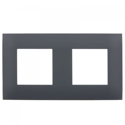 Рамка 2-м SKANDY SK-F02G графит IEK SK-M22-K53 SK-M22-K53