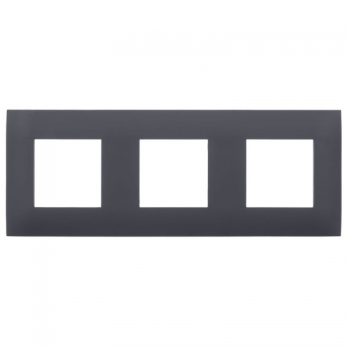 Рамка 3-м SKANDY SK-F03G графит IEK SK-M32-K53 SK-M32-K53