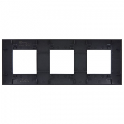 Рамка 3-м SKANDY SK-F03G графит IEK SK-M32-K53 SK-M32-K53