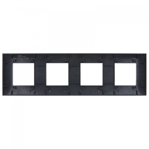 Рамка 4-м SKANDY SK-F04G графит IEK SK-M42-K53 SK-M42-K53