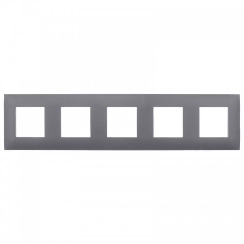 Рамка 5-м SKANDY SK-F05G графит IEK SK-M52-K53 SK-M52-K53