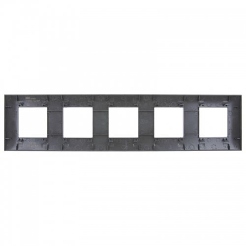 Рамка 5-м SKANDY SK-F05G графит IEK SK-M52-K53 SK-M52-K53