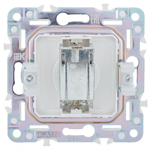 Розетка TV оконечная SKANDY SK-A12B беж. IEK SK-A10-O-K10 SK-A10-O-K10