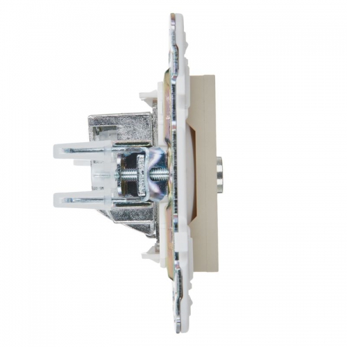 Розетка TV оконечная SKANDY SK-A12B беж. IEK SK-A10-O-K10 SK-A10-O-K10