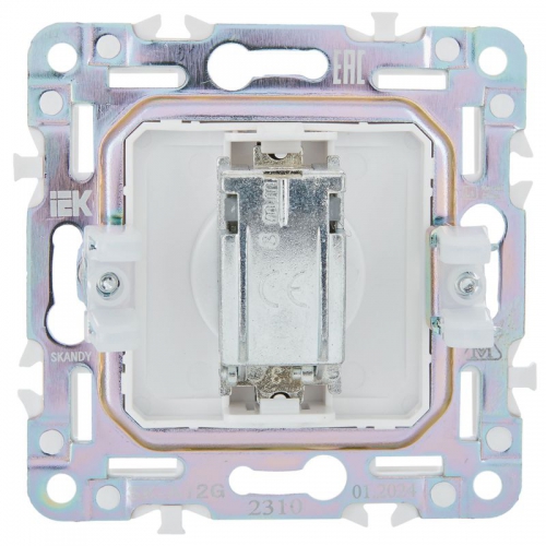 Розетка TV оконечная SKANDY SK-A12G графит IEK SK-A10-O-K53 SK-A10-O-K53