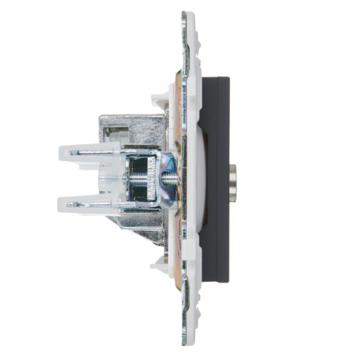 Розетка TV оконечная SKANDY SK-A12G графит IEK SK-A10-O-K53 SK-A10-O-K53