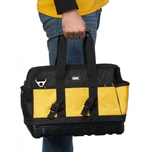 Сумка монтажника с резиновым дном BG-01 IEK ARMA2L 5 IEK A2L5-BG11-01-K02 A2L5-BG11-01-K02