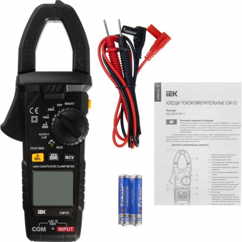 Клещи токоизмерительные CM1D ARMA2L 5 IEK A2L5-CM14-01 A2L5-CM14-01