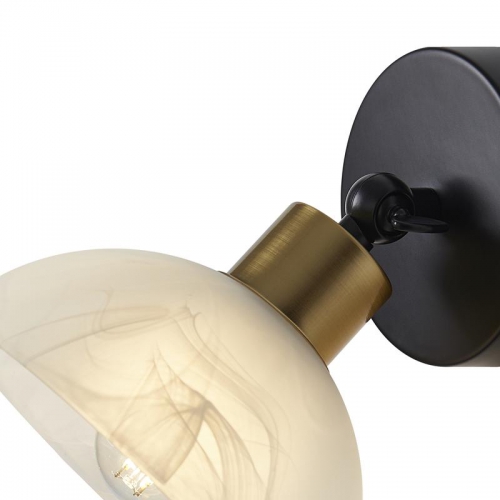 Светильник Bessie 1х60Вт E27 IP20 бра настен. Freya FR5526WL-01BBZ FR5526WL-01BBZ