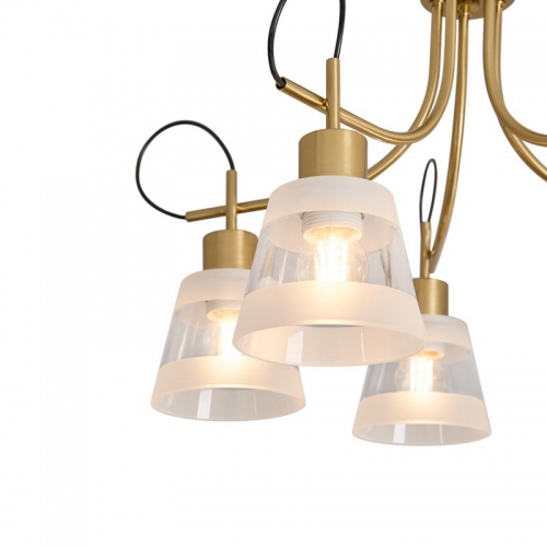 Светильник Caramel 5х60Вт E27 IP20 подвесной Freya FR5522PL-05BS FR5522PL-05BS