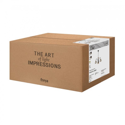 Светильник Caz 3х60Вт E27 IP20 подвесной Freya FR5527PL-03BBZ FR5527PL-03BBZ