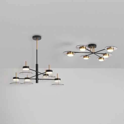 Светильник Moon 6х7Вт GX53 IP20 подвесной Freya FR5513PL-06BBZ FR5513PL-06BBZ