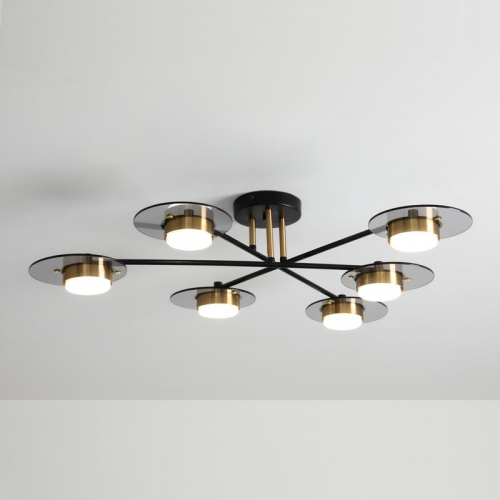 Светильник Moon 6х7Вт GX53 IP20 подвесной Freya FR5513PL-06BBZ FR5513PL-06BBZ