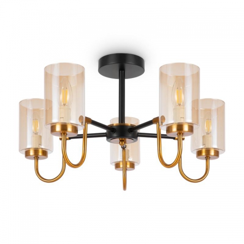 Светильник Jewel 40Вт E14х5 IP20 потолочн. Freya FR5321CL-05BZ FR5321CL-05BZ